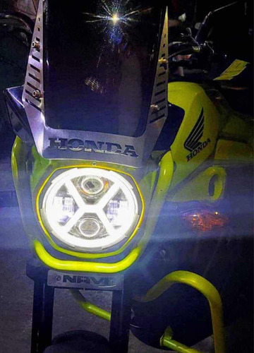 Faro Led Honda Navi Daymaker Halo V Motion  Foto 3