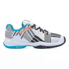 Tenis De Padel Feminino Babolat Sensa Branco Azul