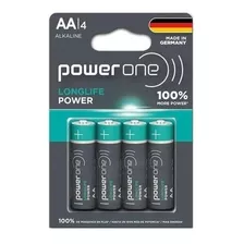 Pilas Alcalinas Power One Longlife Power Aa 1.5v X4