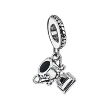 Dije Charms En Plata 925 Compatible Pand Modelo Trofeo