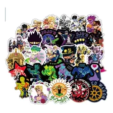 Jojos Bizarre Adventure 50 Calcomanias Stickers Pvc Anime