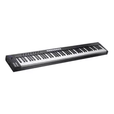 Controlador Teclado Midi Usb Blue Whale 88 Teclas