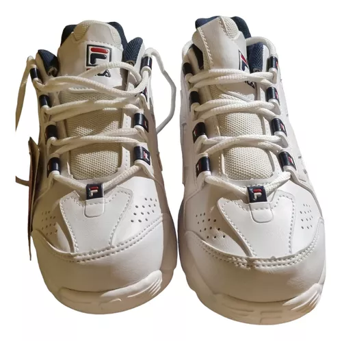 Tercera imagen para búsqueda de zapatillas fila disruptor blancas urbanas talle 37