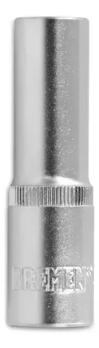 Dado Encastre 1/2 Milimetrico 15 Mm Largo (76mm) Bremen 5147 Plateado