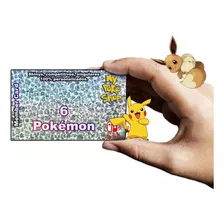 Tarjeta Poképack Pokémon X 6 (shinys - Competitivos) Switch