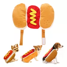 Disfraz Para Perros Hot Dog Ropa Para Perros