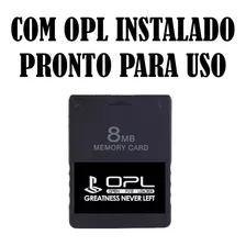 Memory Card Playstation 2 + Opl Pronto Para Uso - Ps2