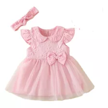  Vestido De Bebe Para Fiesta #10 Talle 6-9 Meses