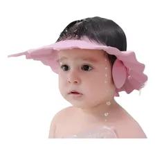 Touca De Banho De Bebê Infantil Protetora Viseira 