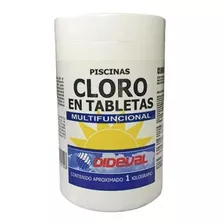 Cloro En Tabletas Triple Acción Multifuncional Piscinas 1 Kg