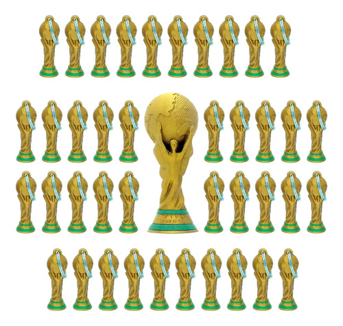 Kit Cumpleaños Copa Mundial + 45 Copas Souvenirs Llaveros