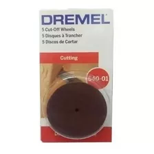 Kit De Discos De Corte 1.1/2 Com 5 Peças Ez456 - Dremel