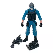 Warwolf Soldado Muñeco Articulado Tipo Gijoe Figura Accion D