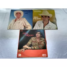 Vinil Lp - Lote 3 Discos - Ivan Prado - Sertanejo