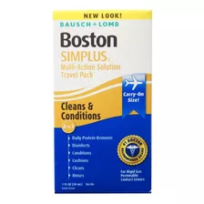 Boston Simplus Bausch + Lomb - Paquete De Viaje (3 Unidades)