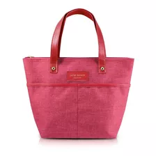 Bolsa P Casual Be You Vermelho Com Alça De Mão Jacki Design