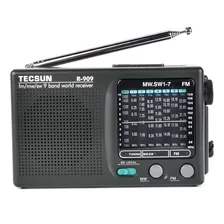 Radio De Onda Corta Tecsun R-909 Am/fm/sw1-7 Portátil