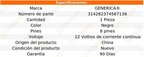 (1) Interruptor Maestro Control Espejo Challenger 08/14 Foto 2