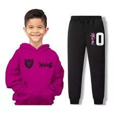 Conjunto Buzo Y Pantalón De Inter Miami / Para Niños / Messi