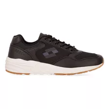 Zapatillas Lotto Strada Strong Hombre En Negro