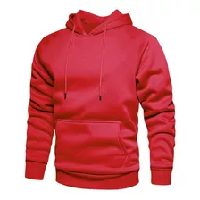 Moletom Blusa De Frio Casaco Liso Masculino Feminino Capuz