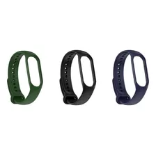 Kit 3 Pulseira Compativel C/ Mi Band 7 Promoçâo Envio Full