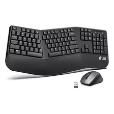 Uekm-20 - Teclado Y Mouse Inalámbricos Ergo Uekm-20 Con D