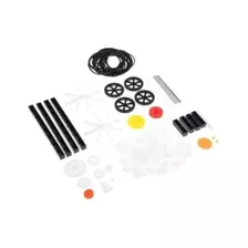 Kit 92 De Plástico Engrenagens Robotica E Arduino/ Nfe