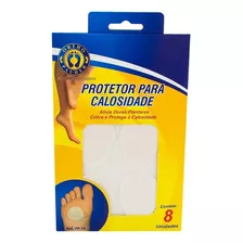 Protetor Para Calosidade Com 8 Unidades Ortho Pauher Cor Branco