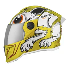 Capacete Moto Fechado Stealth Rabbit Vis. Espelhada Barato