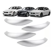 Kit Capa Puxador Prateado Bmw 435i 320i 420i 2013 Á 2019