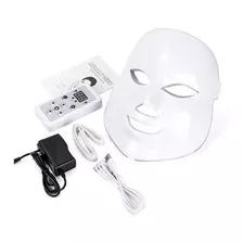 Máscara Led 7 Cores Estética Tratamento Facial Fototerapia