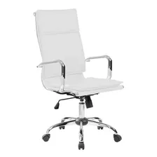 Cadeira De Escritório Presidente Eames Comfort Branca