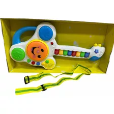 Guitarra Infantil Eletrônico Drum Musical Grande