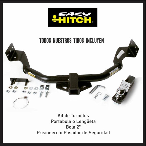 Tiro De Arrastre Easy Hitch Kia Sportage Lx 2005-2009 Foto 2