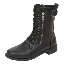 Botas G De Invierno Para Mujer, Color Sólido, Tacón Bajo, Me