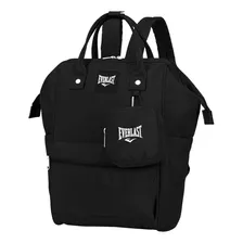 Mochila Cartera Everlast Nylon Boca De Pez Laptop 15.6 Color Negro 21935