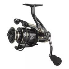 Molinete Pesca Média 13 Rolamentos Vrs Fishing Alpha 4000 Cor Preto Lado Da Manivela Direito/esquerdo