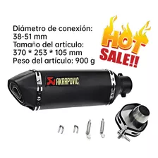 Escape Silenciador Para Moto Deportivo Universal 38-51mm