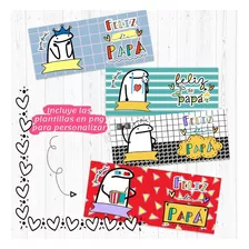 Plantillas Tazas Día Del Padre Sublimar/diseños Flork