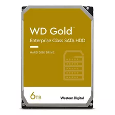 Hd Servidor Western Digital Gold 6tb Sata 6gb/s 7200rpm 256mb 3.5 - Wd6003fryz-01f0db0