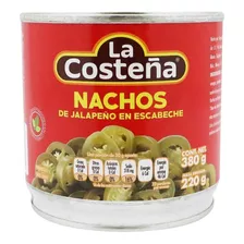 Nachos De Jalapeño En Escabeche 380 Gr La Costeña