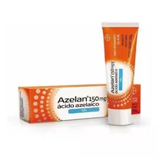 Azelan Gel 150mg/g Com 30g Para Tratamento Da Acne E Rosácea