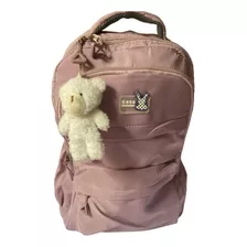 Mochila Juvenil Com Chaveiro - Resistente E Confortável