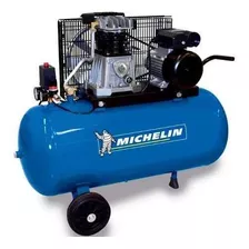 Compresor De Aire 100 Lts 2hp Michelin Italia Monofásico G P