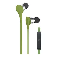 At Y T Jive Music Calls Auriculares Estereo Green Ebm01