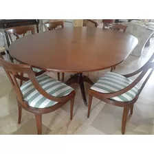 Juego De Comedor Italiano Con Apliques De Bronce