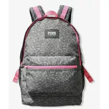 Mochila Victoria's Secret Pink Campus Gris