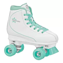 By Roller Star 600 Patines Mujer - Blanco/menta - Talla...