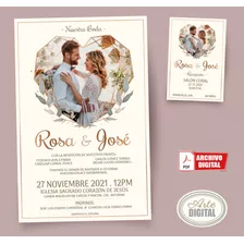 Invitación Boda Digital Mod.5 Celular Red Sociales Whatsapp